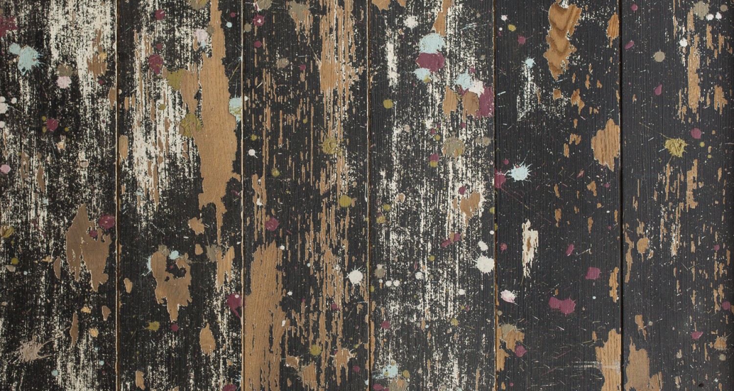 Reclaimed Worn Wood / Distressed Painted Wall Cladding