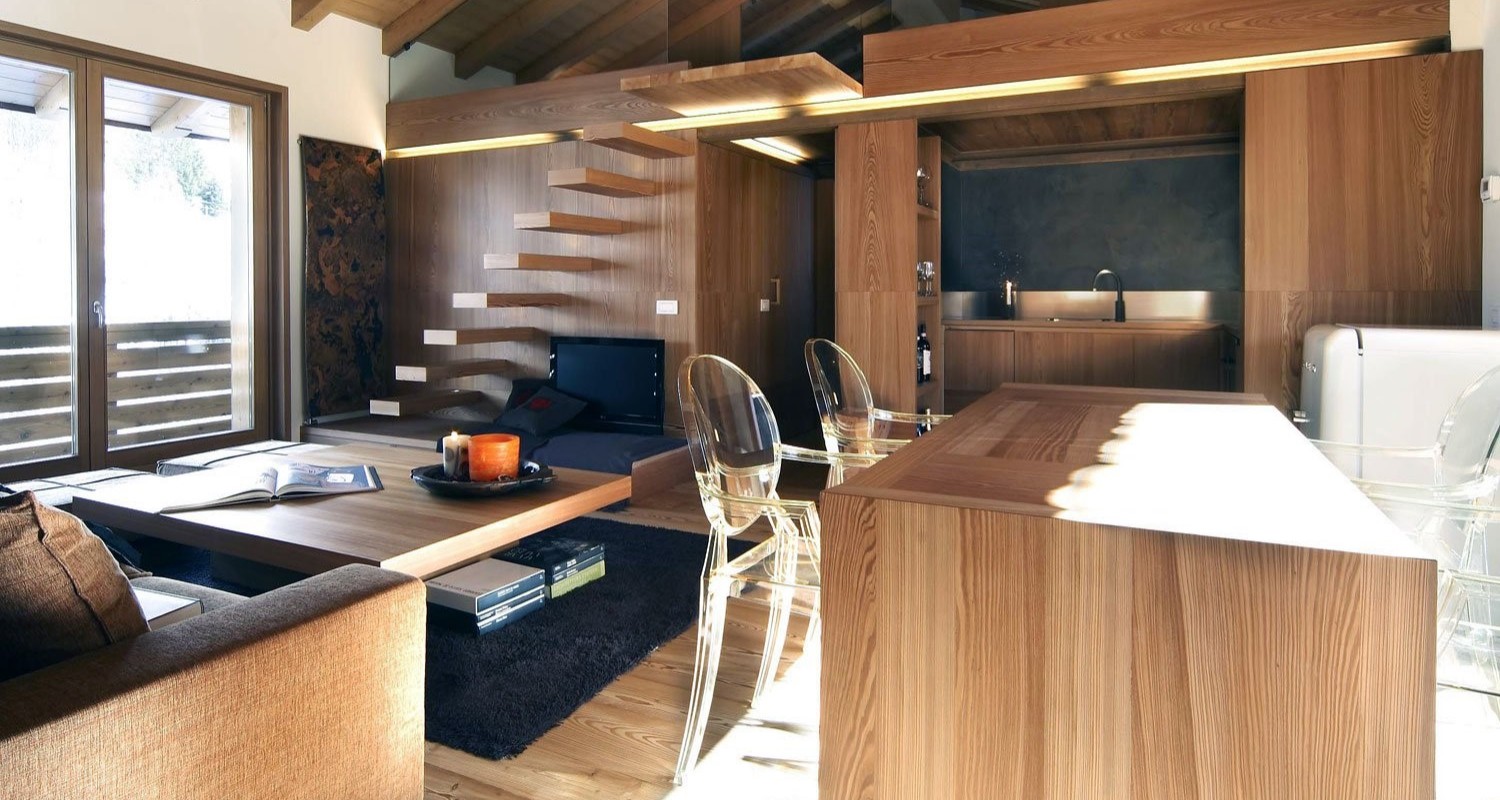 Interior Decor Ideas that use wood as the primary element