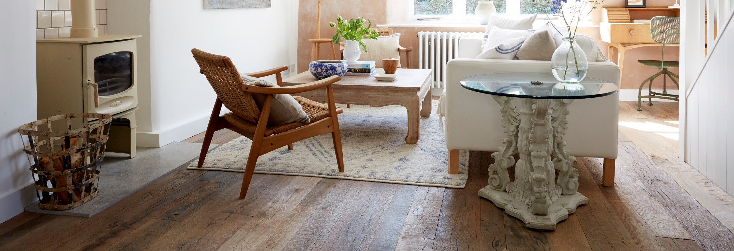 House of a Designer – Reclaimed Engineered Estate Oak